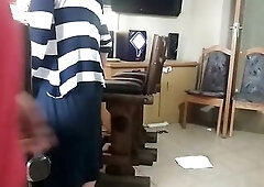 stepmom caught me masterbating and felt sorry for me so that babe let me use her snatch for sex during the time that this babe was smokin'