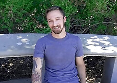 Str8Chaser - Tattooed Landon Stevens has big dick