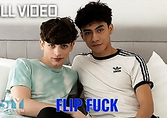 Nastytwinks - Flip Fuck - Zayne Bright And Luca Ambrose Flip Fuck Bareback - Full Free Video