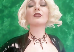 Latex Joi Cei Jerk Off Instructions And Cum Eating Instructor - Training - Dirty Talk - Arya Grander