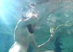 Swimming pool underwater erotics presents Barbara_Chehova!