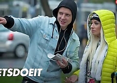 French Bitch Jessie Volt Banged Abroad By Big Local Dick