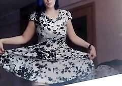 U're watching me try on dresses