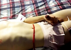 Femboy Nurse Cums for Halloween