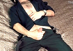 Muscular-body, hunk, mature-man