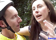 Mature painal creampie, horny stocking mature, milf creampie