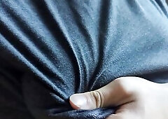 groaning during the time that i milk myself throughout my shirt