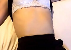 Brunette Solo Webcam Masturbation