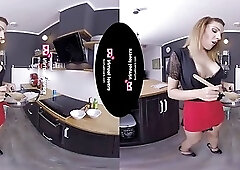 TSVirtuallovers VR - Shemale Jizz in the bowl