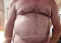 Aged fellow verge giant sausage