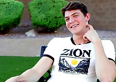 Austin Martin works out and gives a great interview too