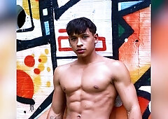 Handsome latino ripped muscle boy pics