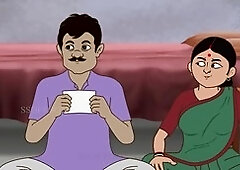 Bhabhi indian in a cartoon fantasy world of desi sex