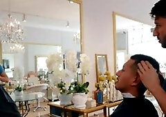 Reality Dudes - Very slim american young twink Scott DeMarco gets a buzz out of bareback dick sucking