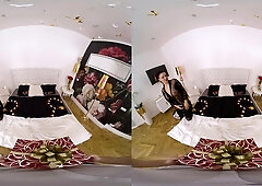 A Gift to Remember - Big Fake Tits Pornstar in Lingerie