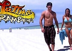 Jasmine's Giant Cuban Tits Swinging Around While She Rides Cock