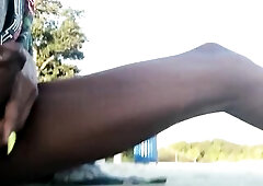 I Love cummin in the Morning Sun (TS PublicPrincess)