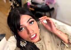 Me Follo A Una Musulmana Antes Del Eid Mientras Su Marido Esta - Jesus Reyes And Aaliyah Yasin