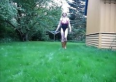 Amazing amateur shemale scene with Solo, Amateur scenes