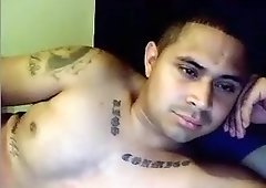 Caught Miami Latin Tatt`d Jerkoff Spy