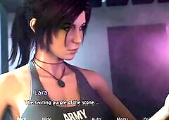 Croft Adventures Lara Croft Discovered a worthwhile goth in one of her adventures so this babe resolves that babe needs to investigate it further then