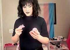 Sissified, femdom mistress