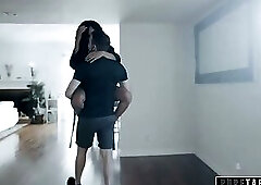 PURE TABOO Cheating Scarlit Scandal Lets the Delivery Guy In During Pandemic