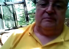 grandpa show on webcam