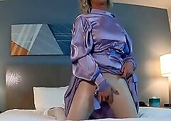 Post Op Trans Woman Using New Pussy - Compilation 2