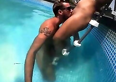 Pool Sex, Lactating Honey, Pee and Hawt Screw Outside