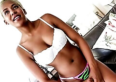 This BLACK had her 1st real CLIMAX with me... now shes thinking of ditching her useless BOYFRIEND
