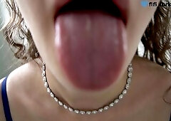 POV ASMR into Lens Licking
