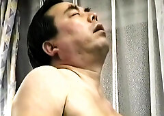 Overweight Asian Guy Getting Oral From A Friend