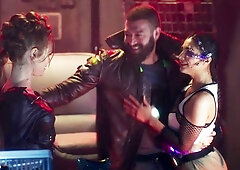 Salacious Ella Hughes and Tru Kait's side fuck scene