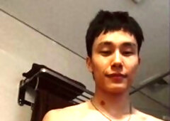 Korean jerkoff roleplay with domination and hard cock