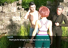 Visual novel, big boobs, dusklight manor