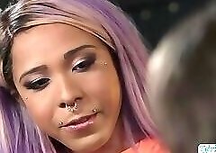 Tranny Mara Nova gets her tight ass rammed by Kory Houstons dick