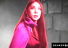 Genderxfilms - Transpirella - "Let Me Drain The Sweet Cum Outta That Nut Sack"