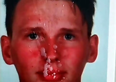 Cumtribute to Michael Nitka (str8 friend) 01