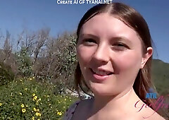 Zoey Zimmer shares passionate date night with intense sensual heat