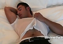 Handsome Twink Elderman Jerks It SOLO