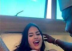 After having a dude with a tiny rod, I overcame my craving for a large cock with my ebony ally.