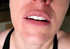 Sadistic Trainer SHRINKS and VORES You - Giant FtM Tomboy Torments you with Workout Equipment POV