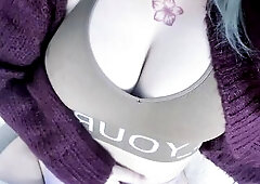 mama opens her large wet titties so that u can suck mama's milk and feast on her nice-looking soft little teat - touch and feel how soft this bab