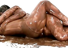 Wet and messy Lesbians