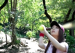 Skinny Asian cutie likes all the locks and the cocks