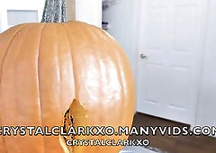 Pumpkin Carving With My Step-Aunt