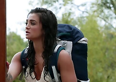 Lena dominates several men! - Jacquie et Michel TV