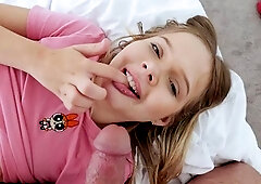 Jayspov Coco Lovelock - Little Freak Gets Her Way With Step