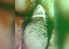 ENORMOUS EBONY SHEMALE TAKING BIG BLACK COCK